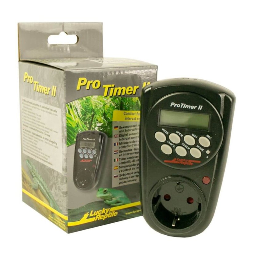 Vteřinové spínací hodiny Lucky Reptile PRO Timer II