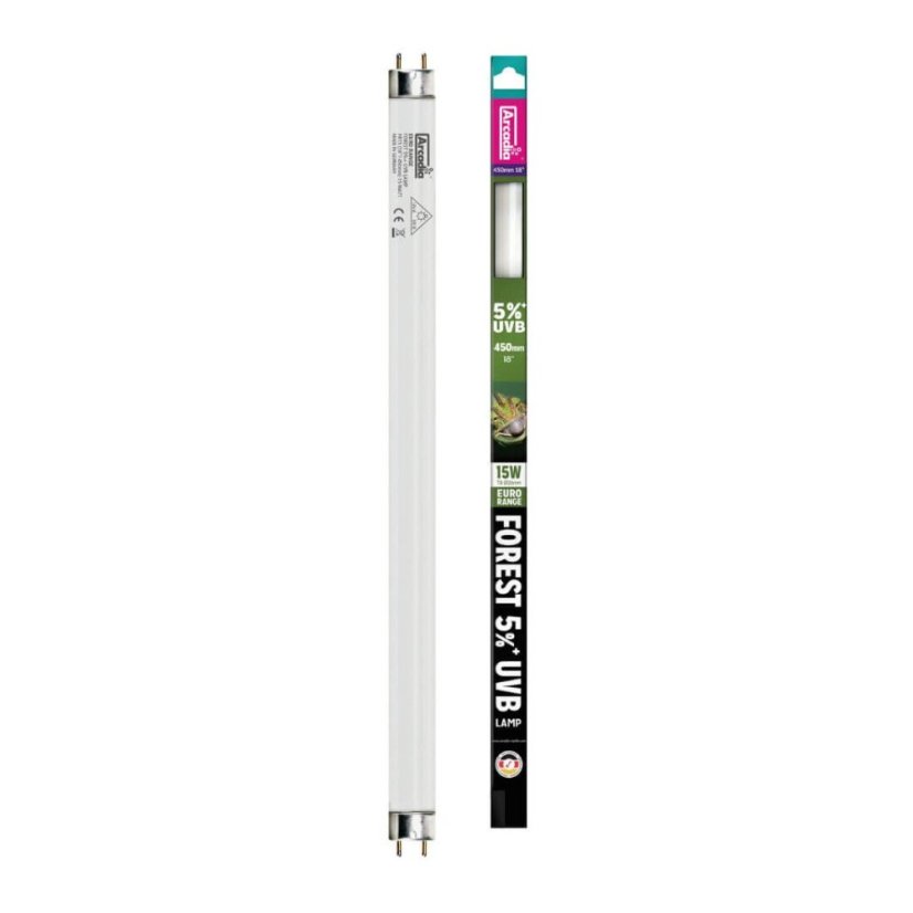 Arcadia Euro Range Forest 5% UVB T8 – 15 W / 45 cm