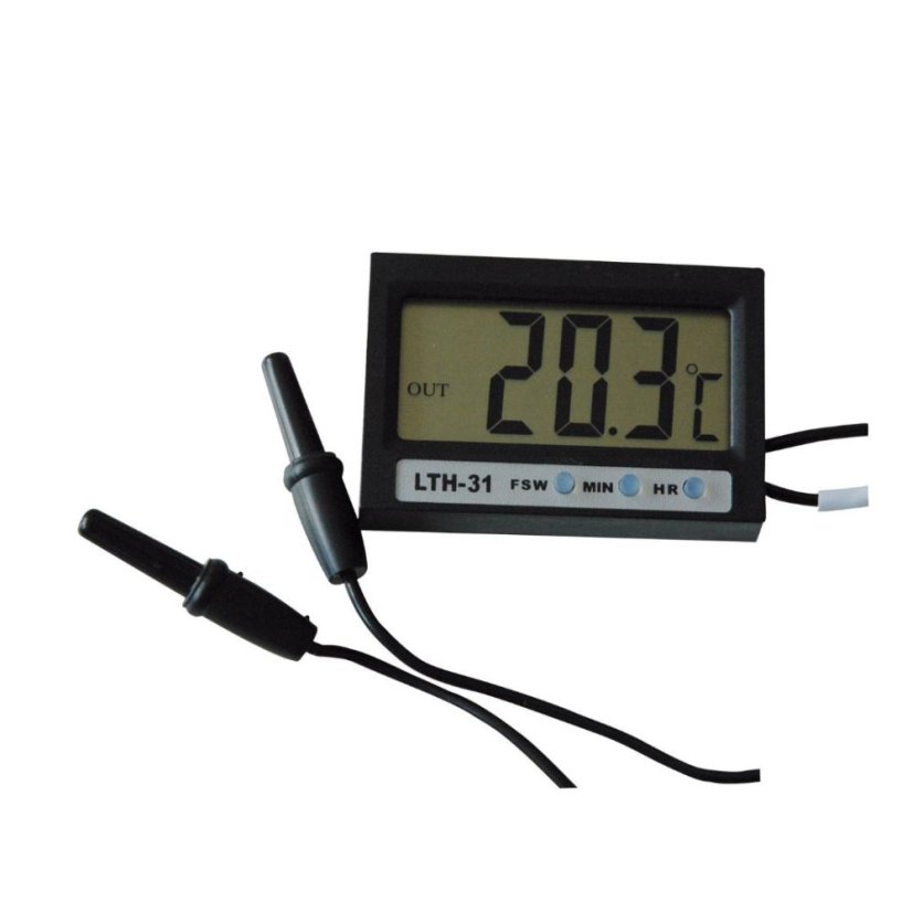 Lucky Reptile Thermometer Deluxe – digitálny teplomer s dvoma čidlami