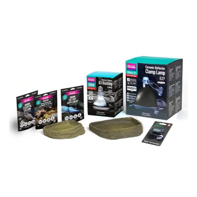 HabiStat Tortoise Table Accessory Kit – přehled obsahu