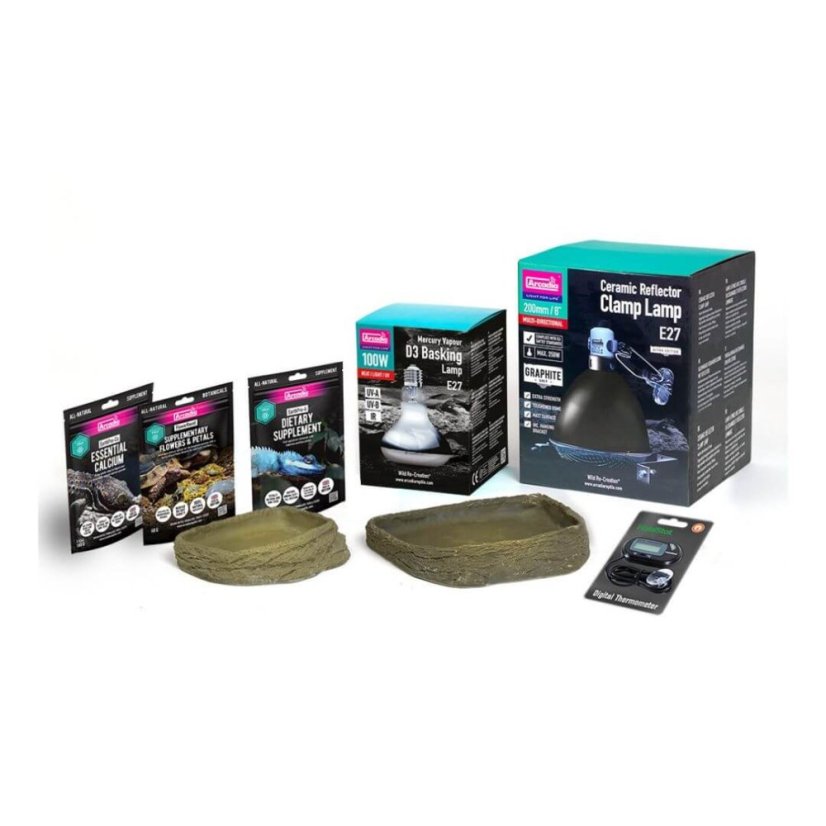 HabiStat Tortoise Starter Kit – komponenty sady