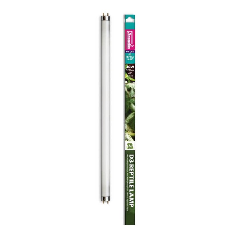 Arcadia D3 Forest Reptile Lamp 6.0 UVB T8 - Varianta: 36W 120cm/26mm