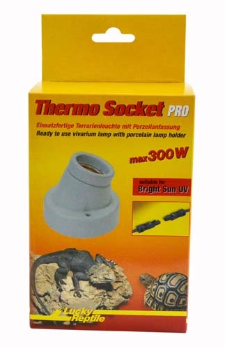 Lucky Reptile Thermo Socket PRO - Varianta: Zahnutý držák s konektorem