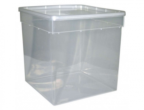 Plastová terária BraPlast - Varianta: Velké 5.8 L 18.5x18.5x19 cm