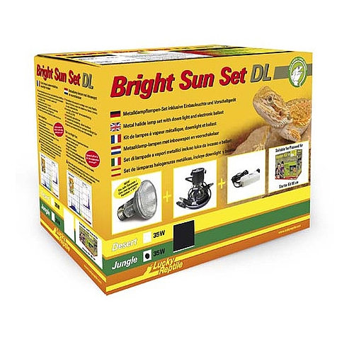 Lucky Reptile Bright Sun Set DL Jungle 35W - Varianta: 35W - černá