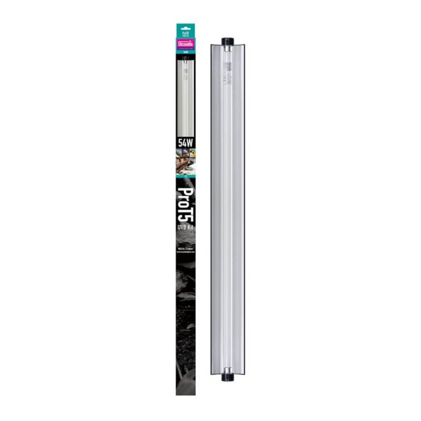 Arcadia PRO T5 UVB Kit 6% UVB - Varianta: 54W, 1150 mm/16 mm Arcadia PRO T5 UVB Kit 6% UVB - Varianta: 54W, 1150 mm/16 mm