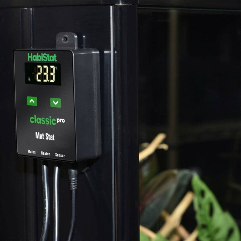 HabiStat PRO Mat Stat 450 W v teráriu