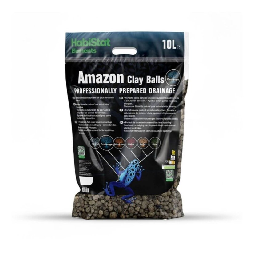 HabiStat Amazon Clay Balls 10 l