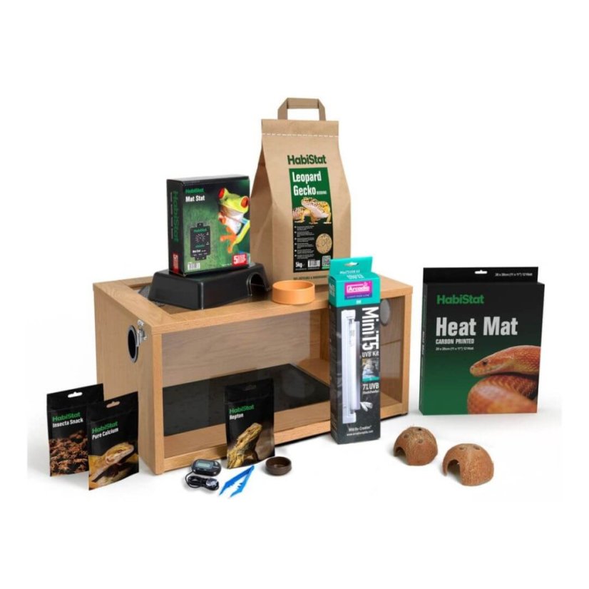 HabiStat Leopard Gecko Starter Kit – kompletní startovací sada pro gekončíka nočního
