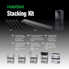 HabiStat Stacking Kit pre sklenené teráriá