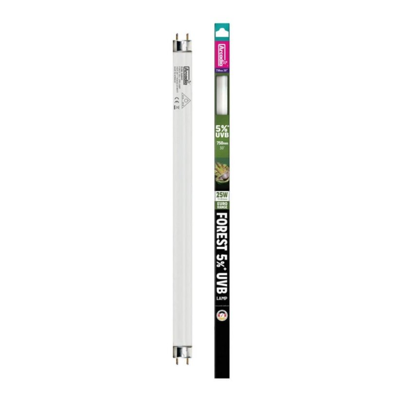 Arcadia Euro Range Forest 5% UVB T8 – 25 W / 75 cm