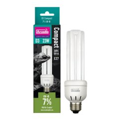 Arcadia D3 Compact Reptile Lamp 23W 7.0 UVB