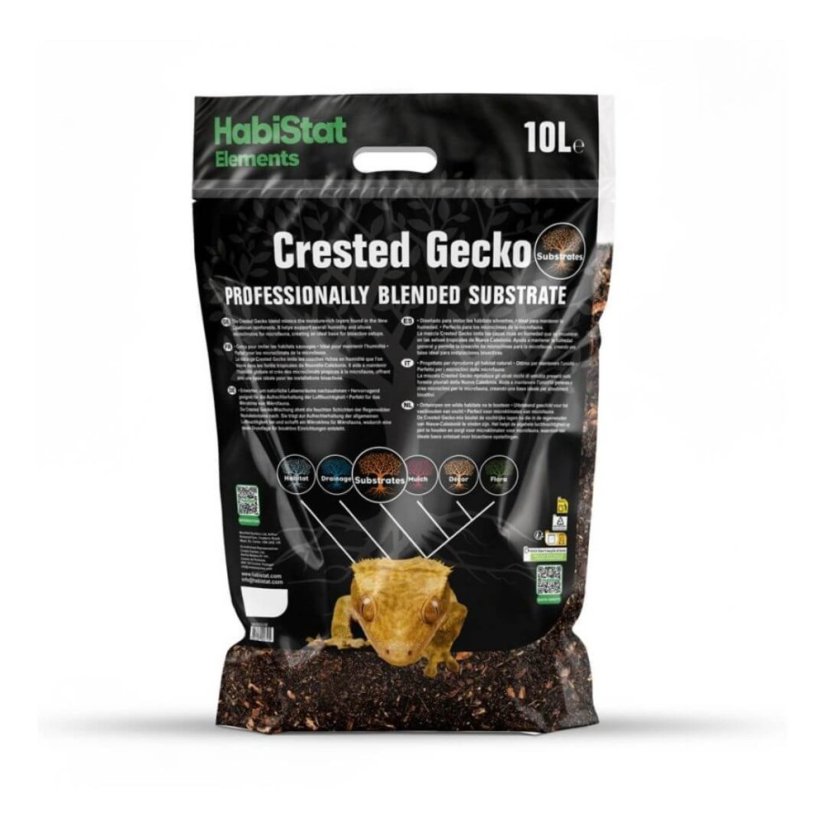 HabiStat Crested Gecko Substrate 10 l
