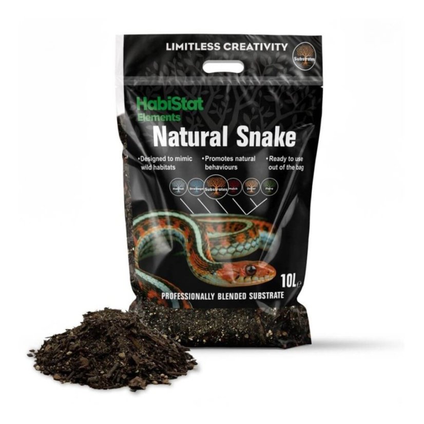 HabiStat Natural Snake Substrate 10 l