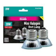 Arcadia Mini Halogen Heat Lamp – 20W (2 ks)