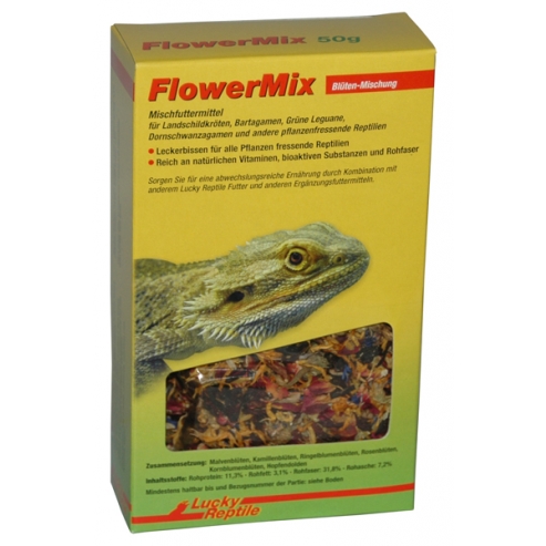 Lucky Reptile Flower Mix - Varianta: Směs květů 1kg