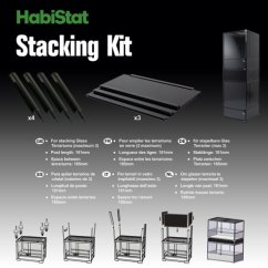 Habistat Stacking Kit pre sklenené teráriá