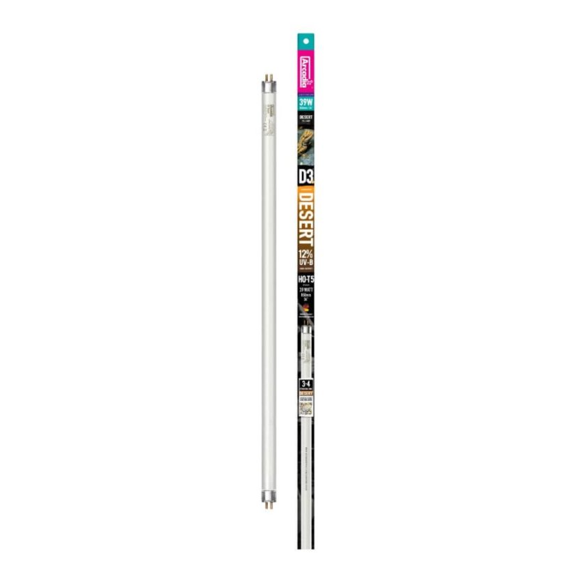 Arcadia D3+ Desert Reptile Lamp 12.0 UVB T5 - Varianta: 39W 85cm/16mm