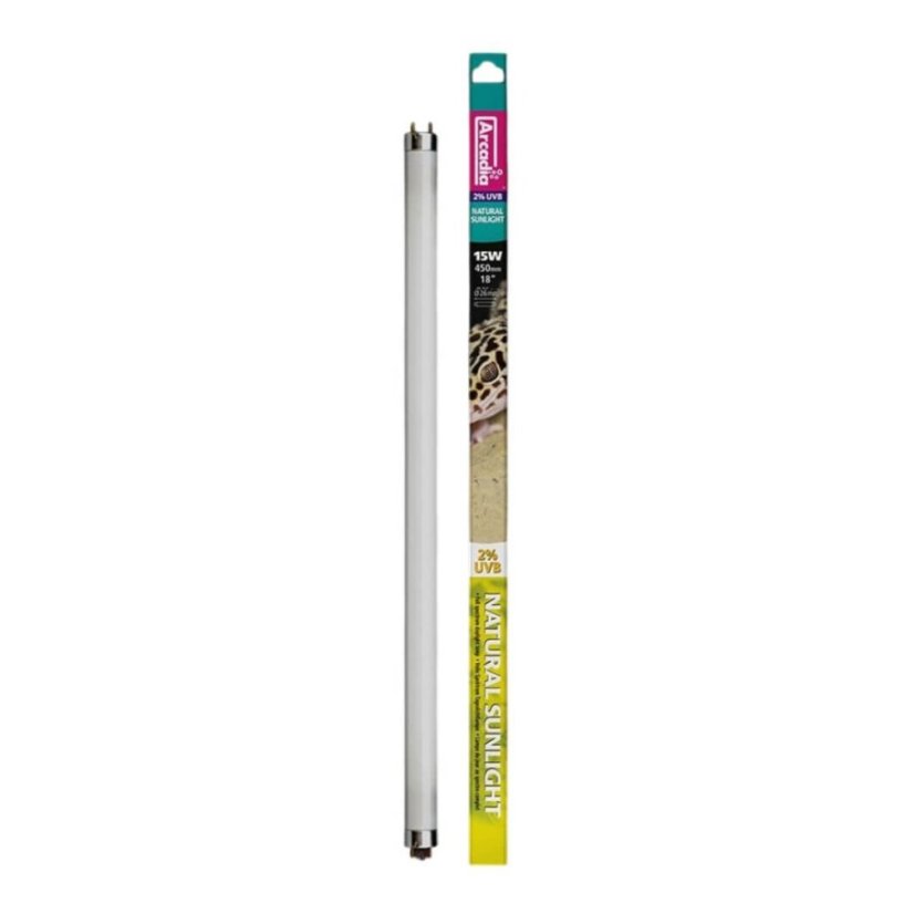 Arcadia Natural Sunlight 2.0 UVB T8 - Varianta: 15W 45cm/26mm