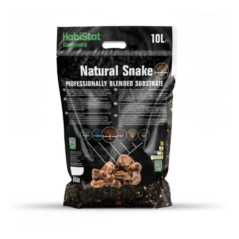 HabiStat Natural Snake Substrate 10 l