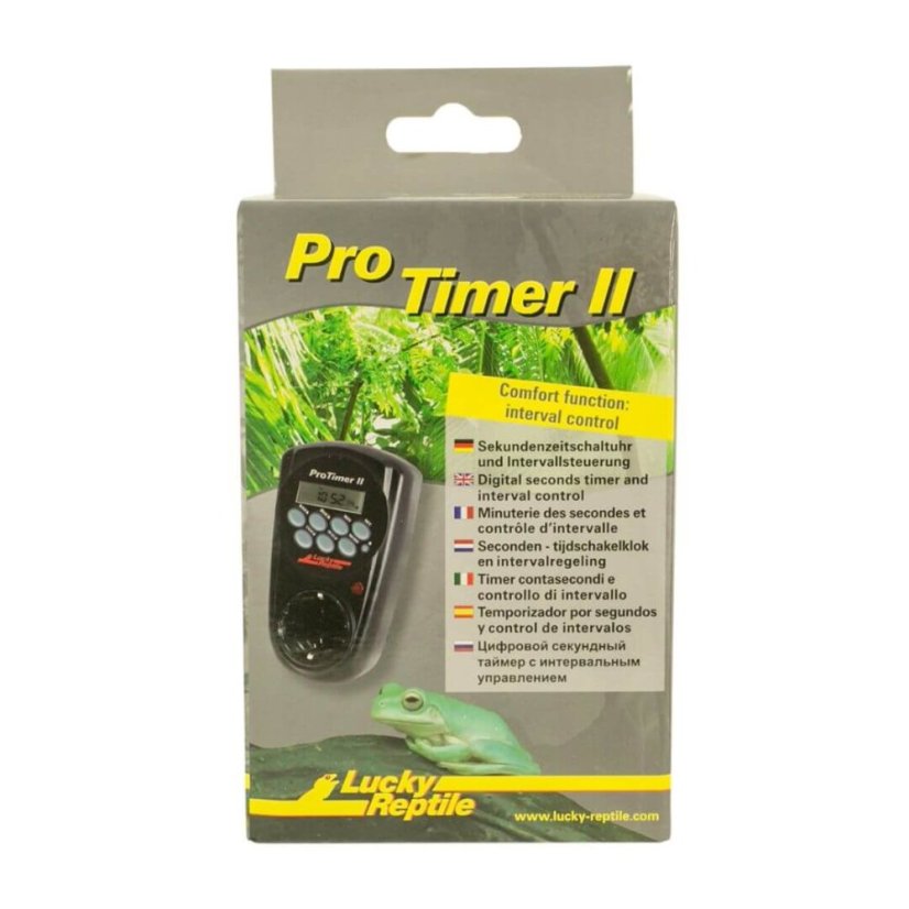 Vteřinové spínací hodiny Lucky Reptile PRO Timer II