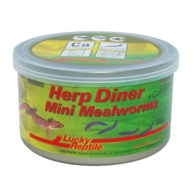 Lucky Reptile Herp Diner - mouční červi - Varianta: Mouční červi mini 35g